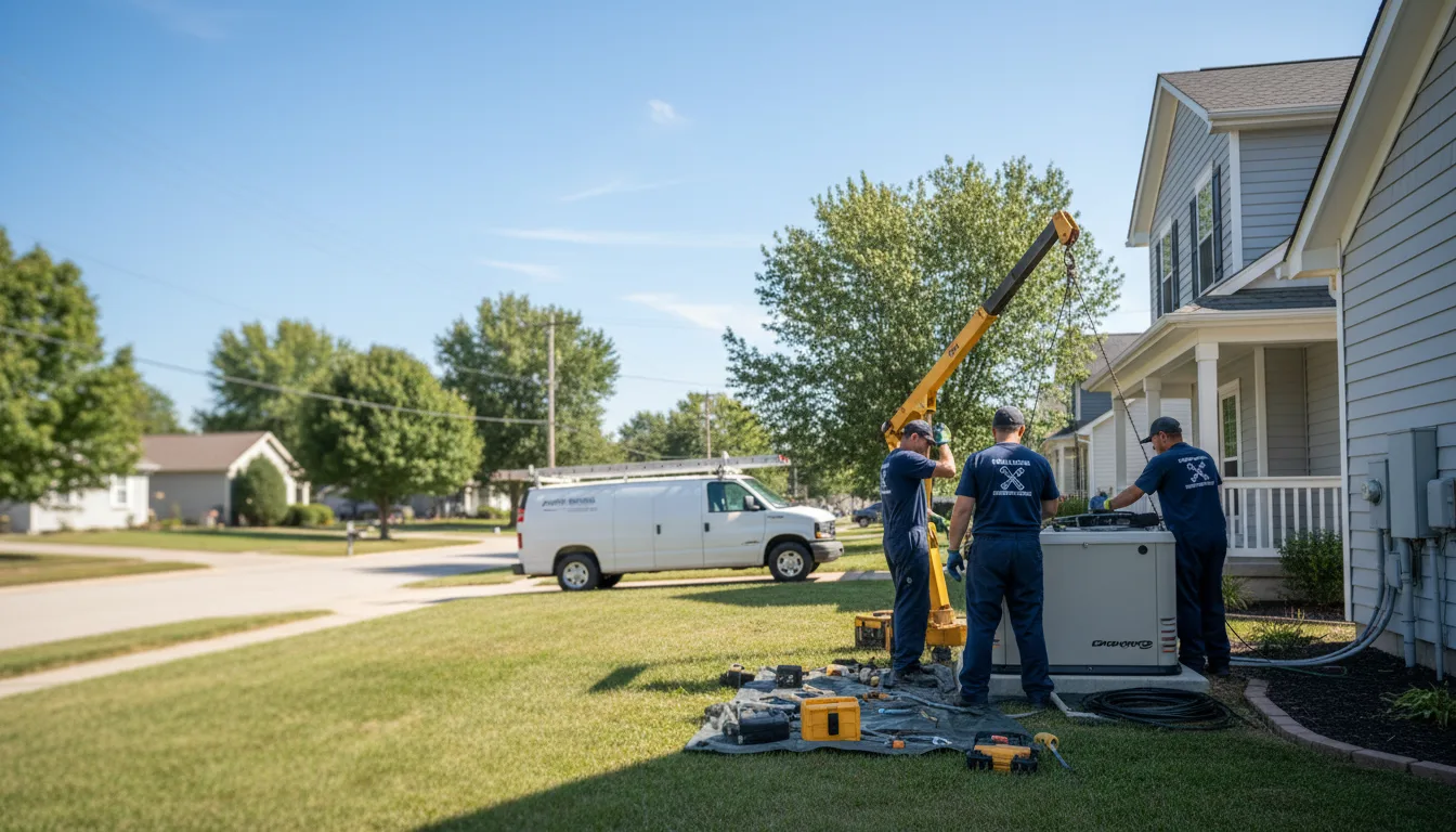 Generator Installation in Plover, IA near me